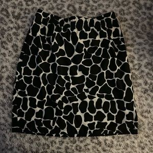 Printed Stretchy SHEIN Skirt